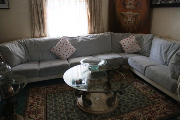 One of the lounge at Gumbura's mansion