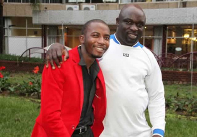 Innocent Shumbahuru (right) and Mathias Mhere