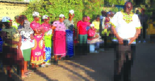 MUPFUMI ON CAMPAIGN TRAIL . . .