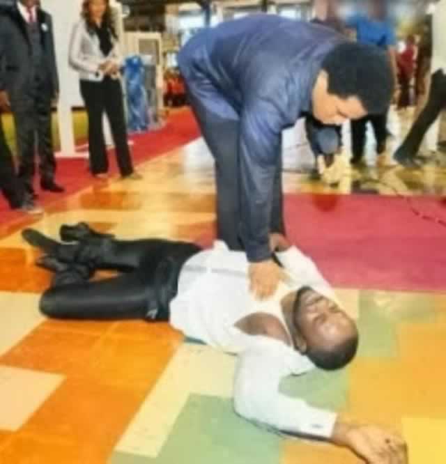 Jim Iyke got delivered by Prophet TB Joshua at Synagogue Church of All Nations