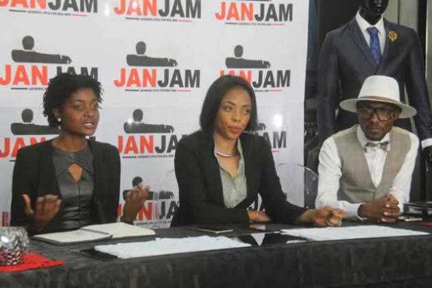 (From left) Haleem Mekani, Cynthia Bizure Sithole and Craig Zoowie at the press conference yesterday
