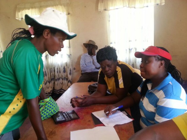 Jennifer Mukatera goes through the vetting process at Juru Council offices (Pic-Garikai Mazara)
