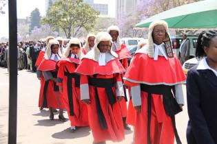 Judges procession