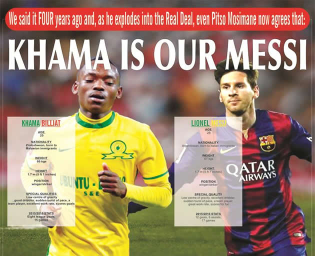 Khama is our Messi