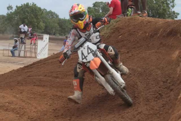 UGANDA-BOUND . . . Young talented motocross rider Kuda Mhene (Jnr) will represent Zimbabwe at the East African Championship in Entebbe next Sunday.