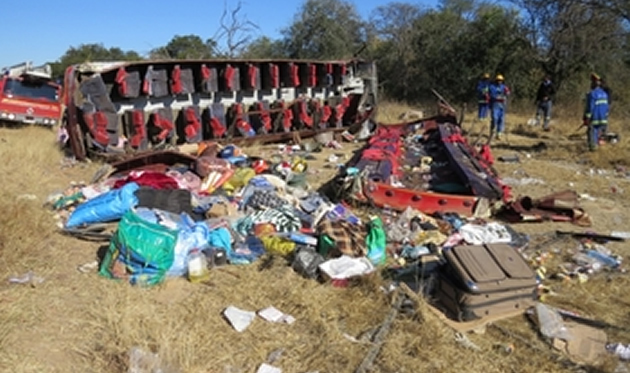 3 die, 49 injured in bus crash