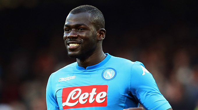 Napoli fans back Kalidou