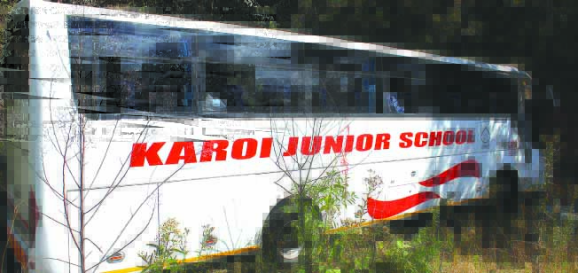 The Karoi Junior School bus