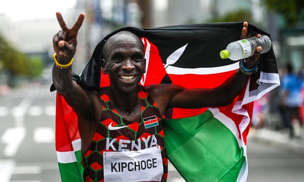 Kipchoge successfully defends Olympic title