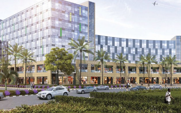 Kigali Heights Development is a modern commercial complex that provides retail office spaces
