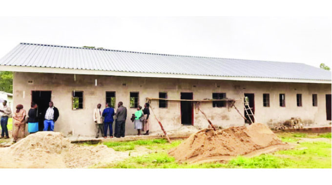 Manyame RDC builds two classrooms at school