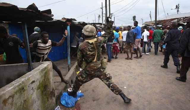 Riots break out in Monrovia