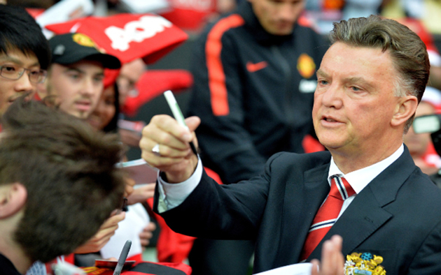 Louis Van Gaal has set sights on strengthening his Manchester United squad