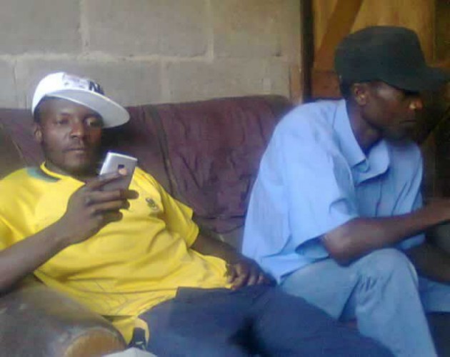 The late Lloyd Jambawo (in yellow)