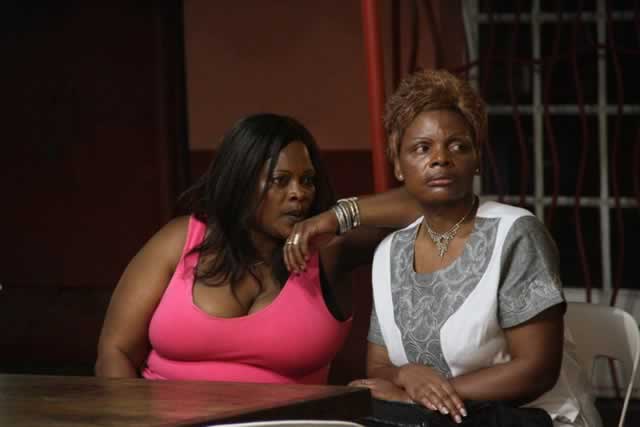 Leonard Dembo’s widow Eunice (left) pictured together with Barbra Tazvida in this file picture.