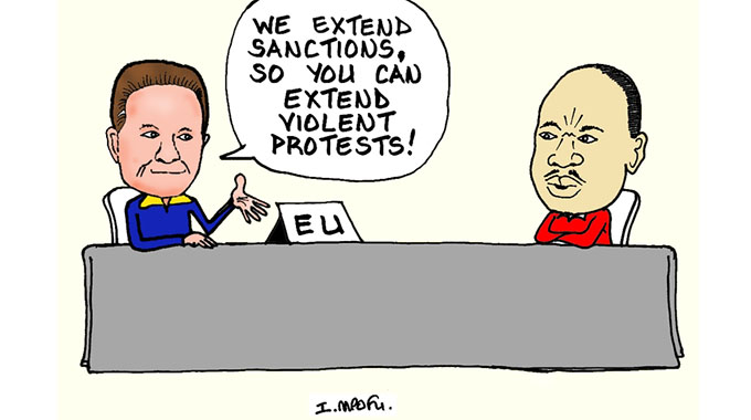 MAIN CARTOON 16 FEBRUARY 2019