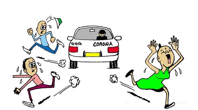 MAIN CARTOON 16 MARCH 2020