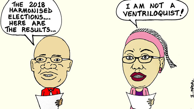 MAIN CARTOON 19 FEBRUARY 2019