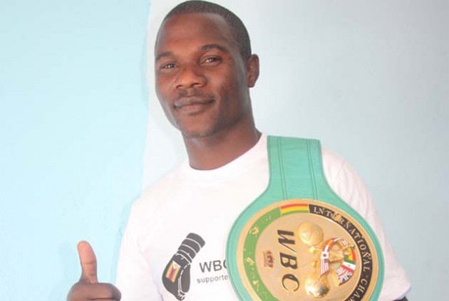 DREAM COME TRUE . . . Charles Manyuchi has been granted his wish to fight before home fans