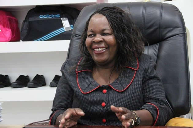 From desperate widow to high flyer
