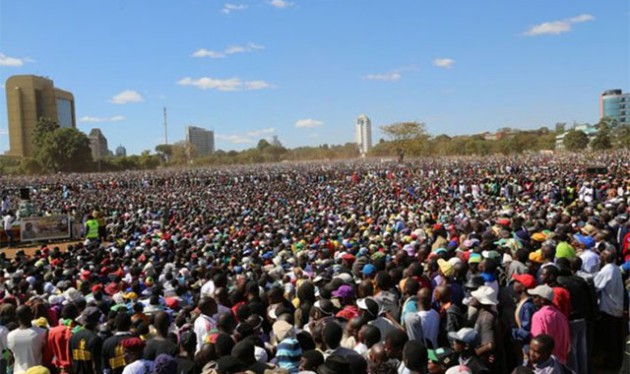 NUMBERS DON’T LIE . . .Considering the overwhelming support that President Mugabe received during the Million-Man March, it is mischievous of the opposition to call for a succession plan in zanu-pf