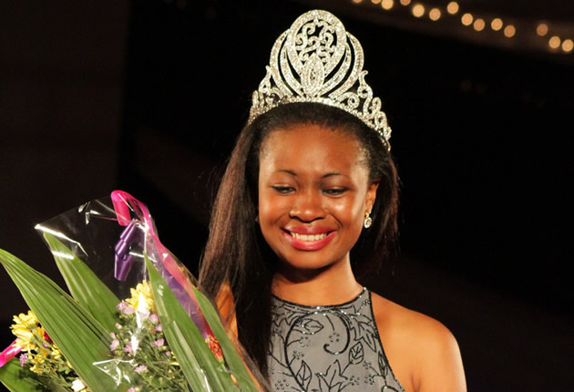Miss Carnival raises eyebrows