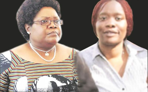 Vice President Joice Mujuru and her daughter Chipo Mujuru-Makoni
