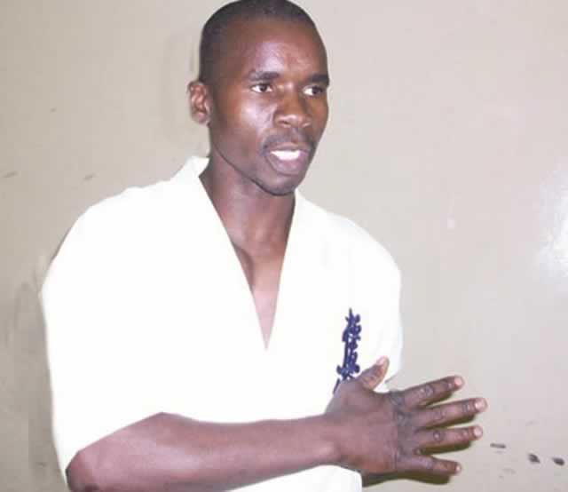 karateka Samson Muripo