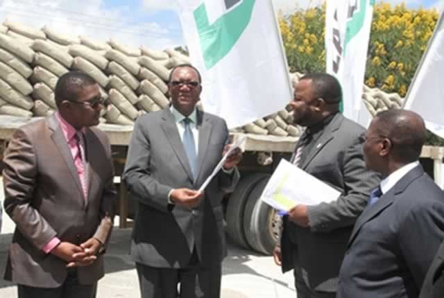Firm donates 30 tonnes cement to flood victims