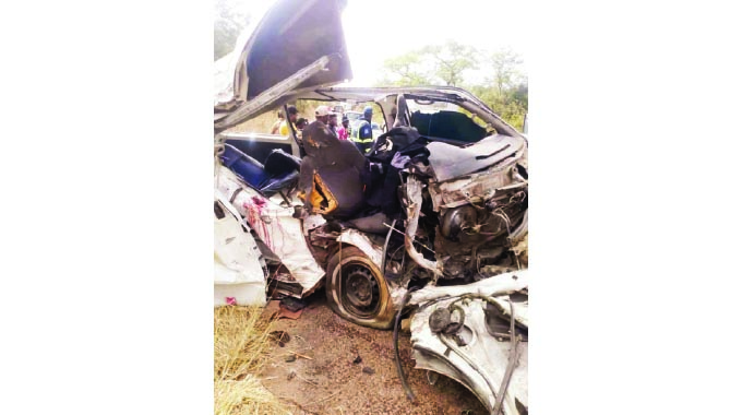 Five killed, 13 injured in accident