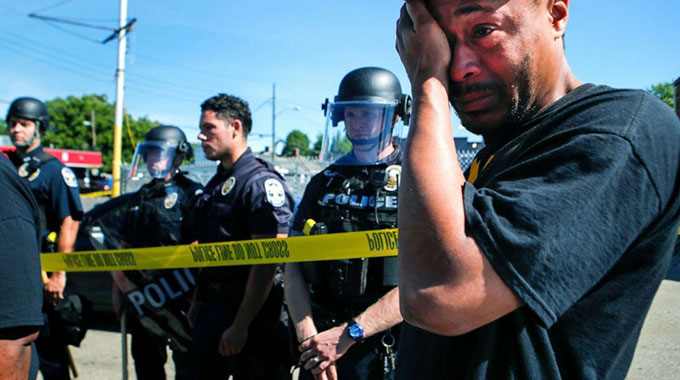 Another black man killed by US cops