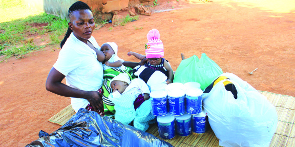 Donations trickle in for honde valley triplets