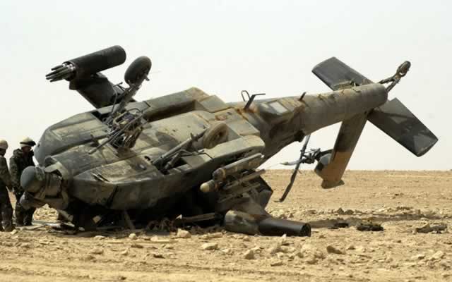 Yemen shoots down military helicopter