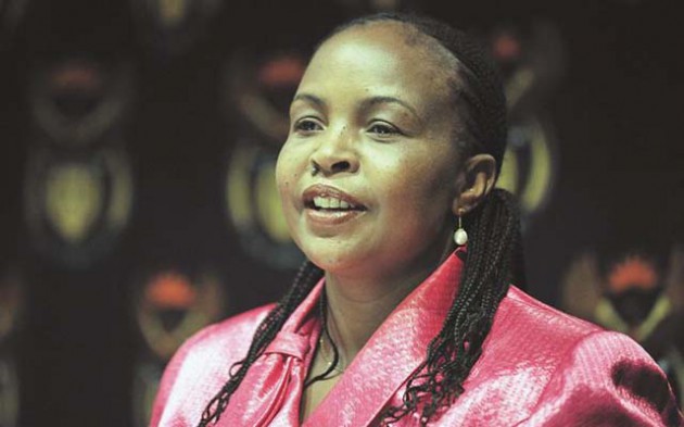Minister Maite Nkoana-Mashabane