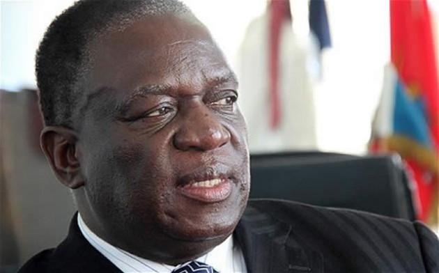 Justice, Legal and Parliamentary Affairs Minister Emmerson Mnangagwa