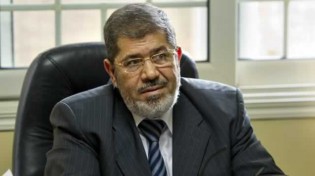 Ousted Egyptian president Mohamed Morsi