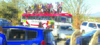 Scenes at Rapher Mutandi’s funeral. Pictures: Tinai  Nyadzayo.