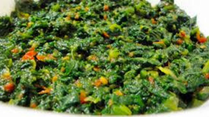 Sadza nemuriwo wemuboora