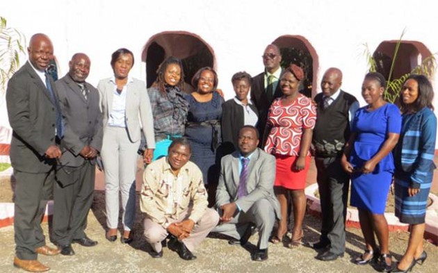 Zimbabwe and Zambia arts bodies’ management teams pose for a group picture at an indaba held in Kariba                  recently