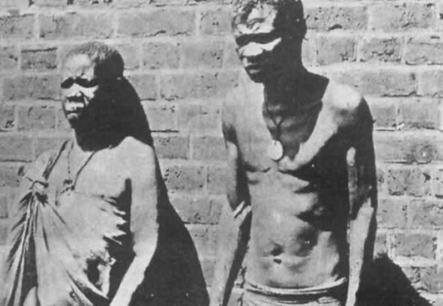 Mbuya Nehanda (left) and Sekuru Kaguvi