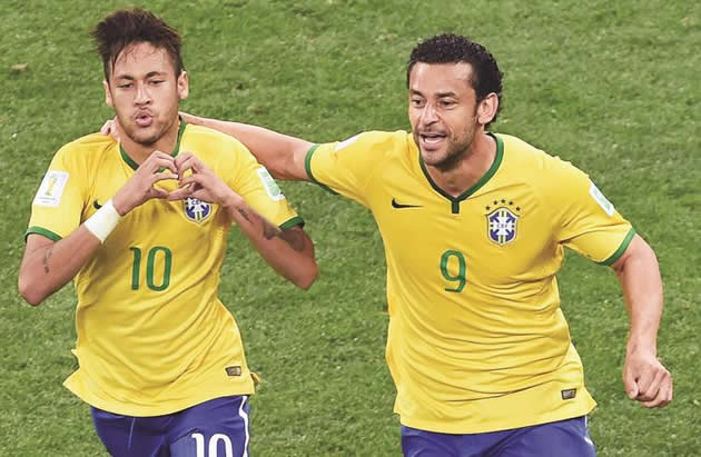 Neymar inspires Brazil