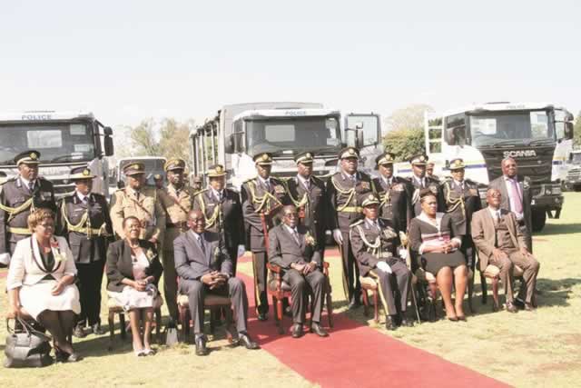 President commissions ZRP fleet of vehicles