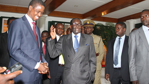 Lungu flies in for first official visit • . . . showers praises on President • . . . leaders pledge to strengthen ties