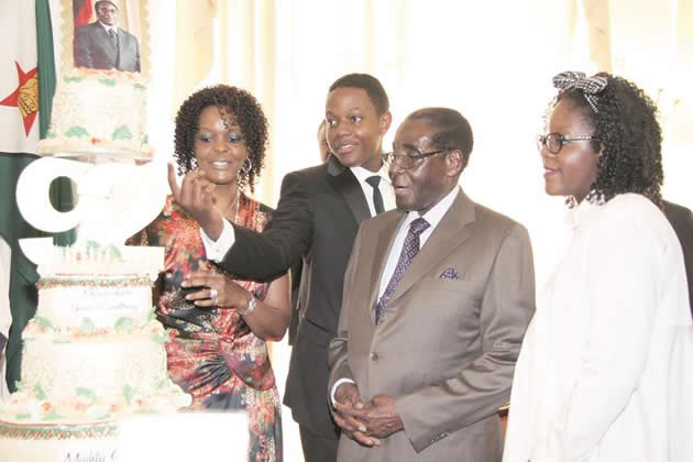 President marks 92nd birthday in style