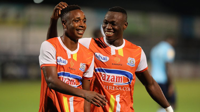 ‘Injured’ Prince Dube scores twice for Azam in friendly