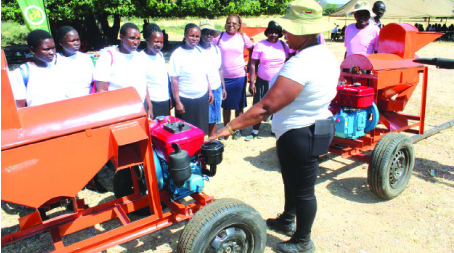 Mechanisation to boost traditional grains production