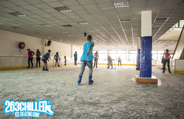 Ice skating takes Harare by storm