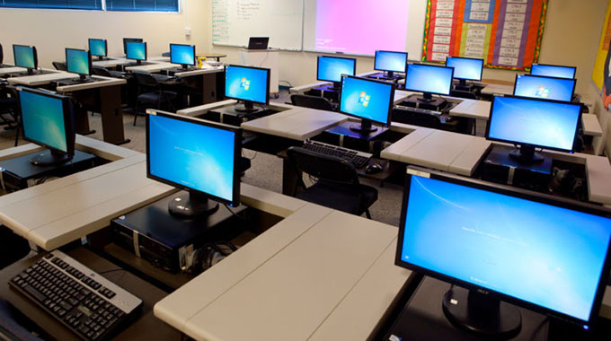 School computer labs being underutilised