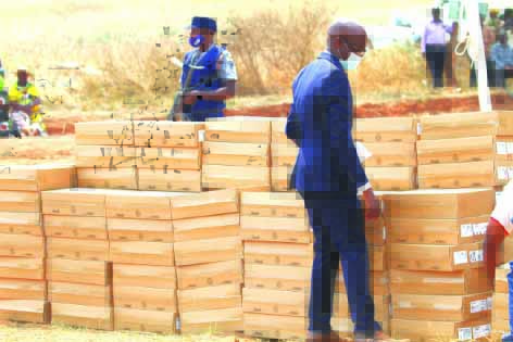 President Mnangagwa donated computers to Beauliey Toronto Primary School in Mutasa to bridge the urban-rural digital divide