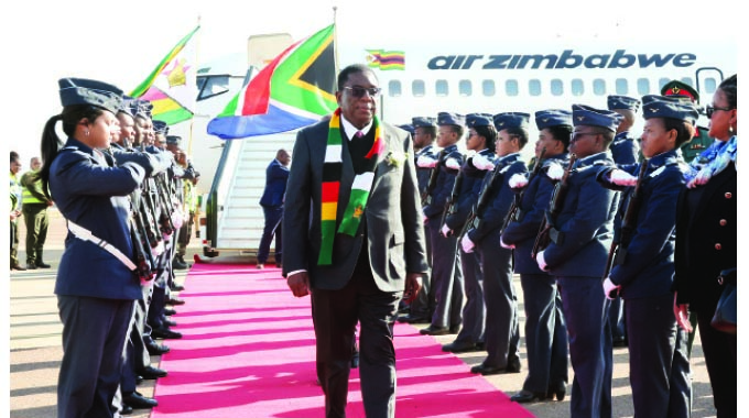 Zimbabwe, SA to push for a prosperous Africa: President